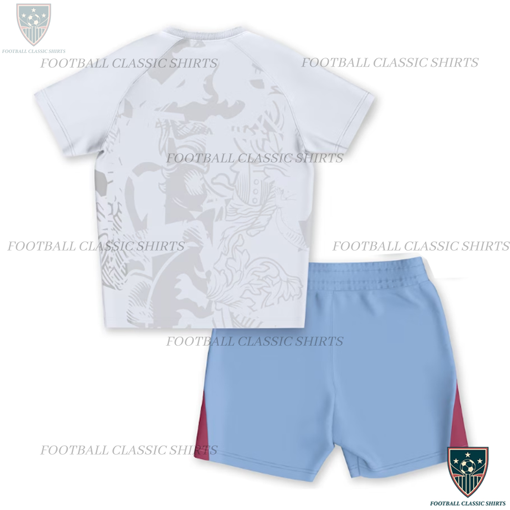 Aston Villa Away Kids Kit