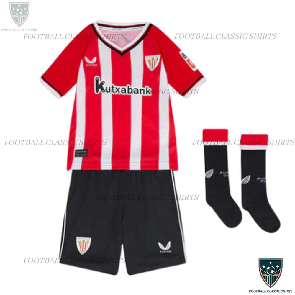Athletic Bilbao Home Kids Kit 23/24