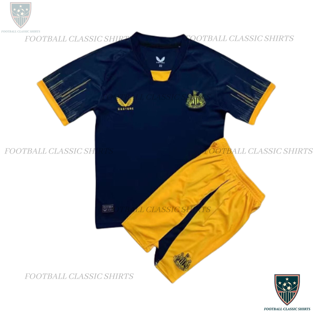 Newcastle Football Away Kids Kit 2022/23
