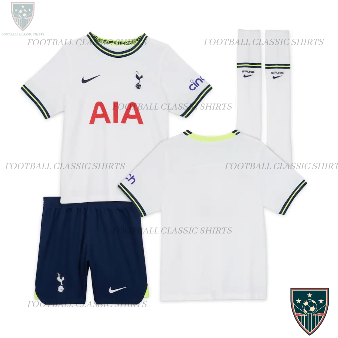 Tottenham Spurs Home Kids Kit 2022/23