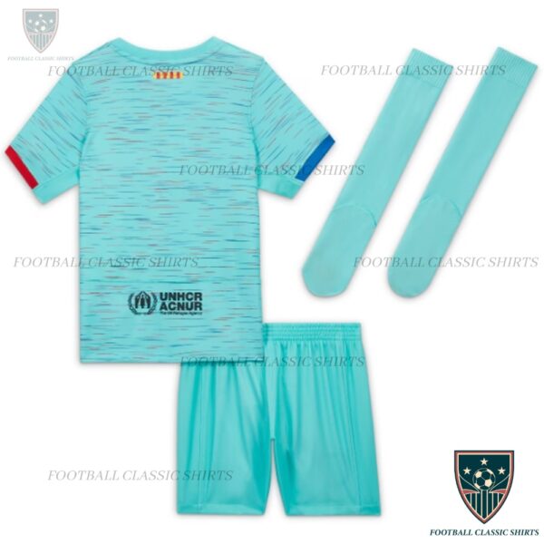 Barcelona Third Kid Kit 2023-24