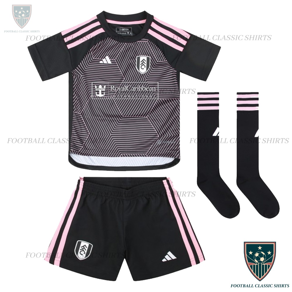 Fulham Third Kids Kit 2023-24 No Socks_Football Classic Shirt