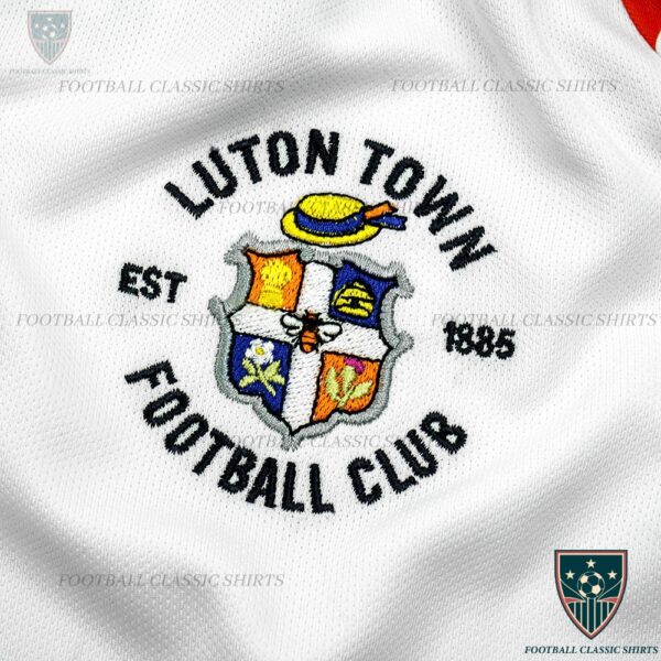 Luton Away Men Football Shirt White