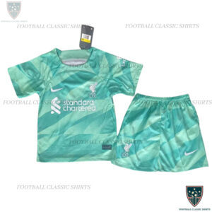 Liverpool Pink Goalkeeper Kids Classic Kit