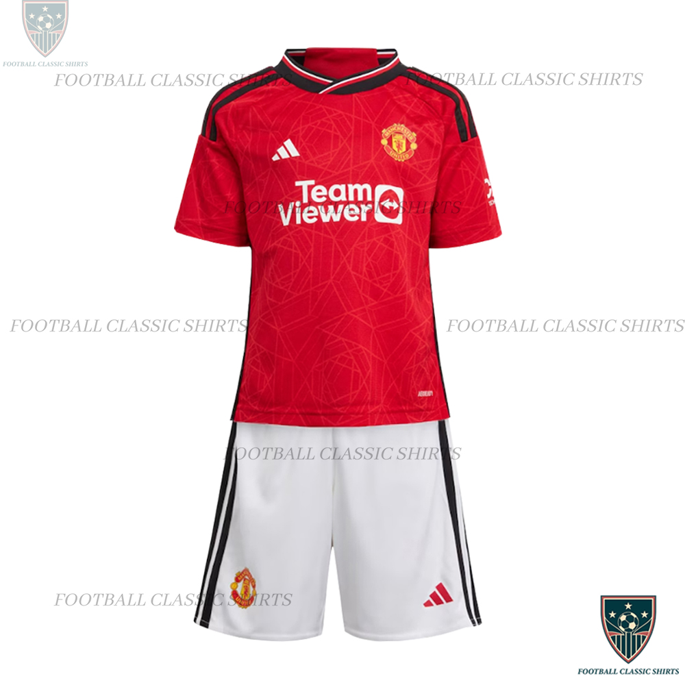 Manchester United Home Kids Classic Kit 23/24