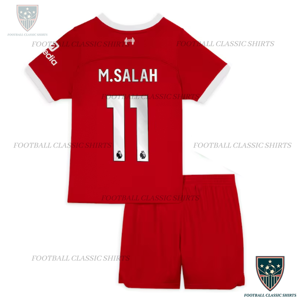Liverpool Home Kid Kits M.Salah 11