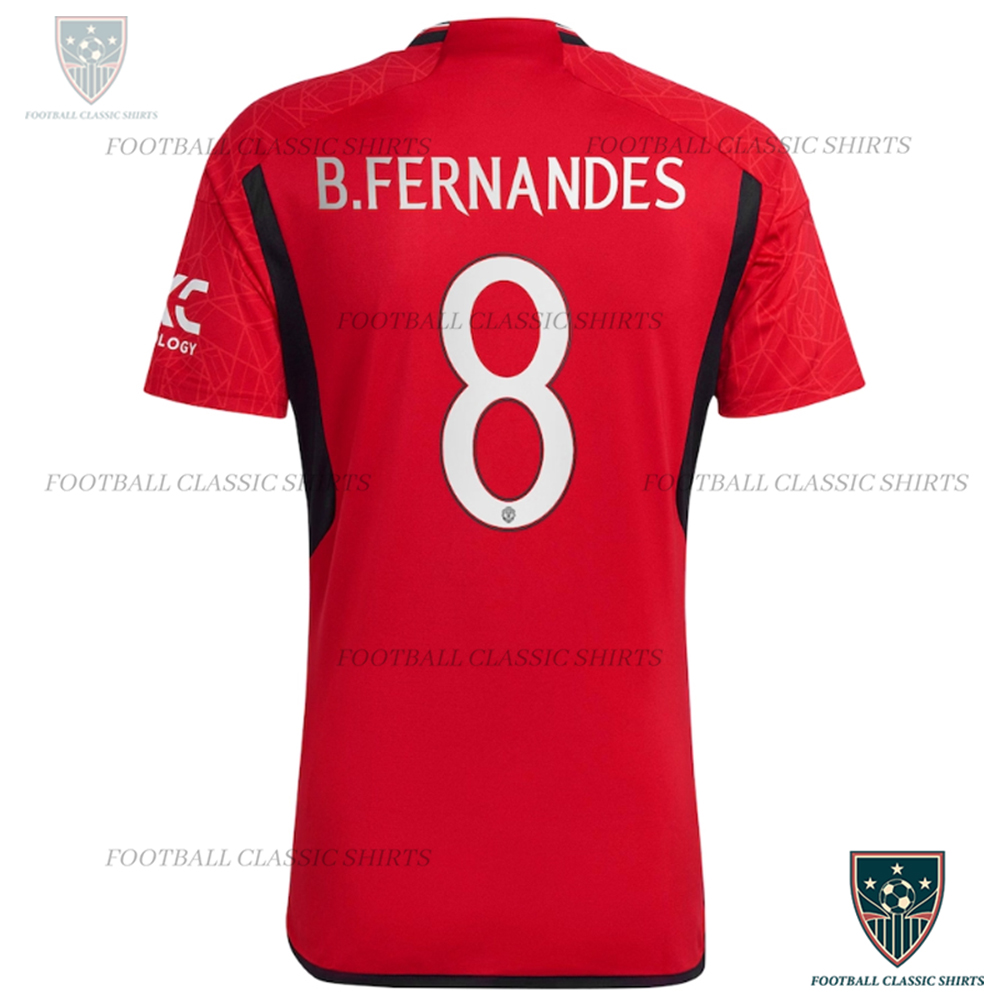 Man Utd Home Men Shirts B.Fernandes 8
