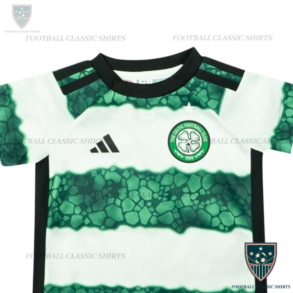 Celtic Home Kids Football Kit 23 24