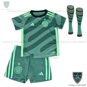 Celtic Third Kid Football Kit 23-24