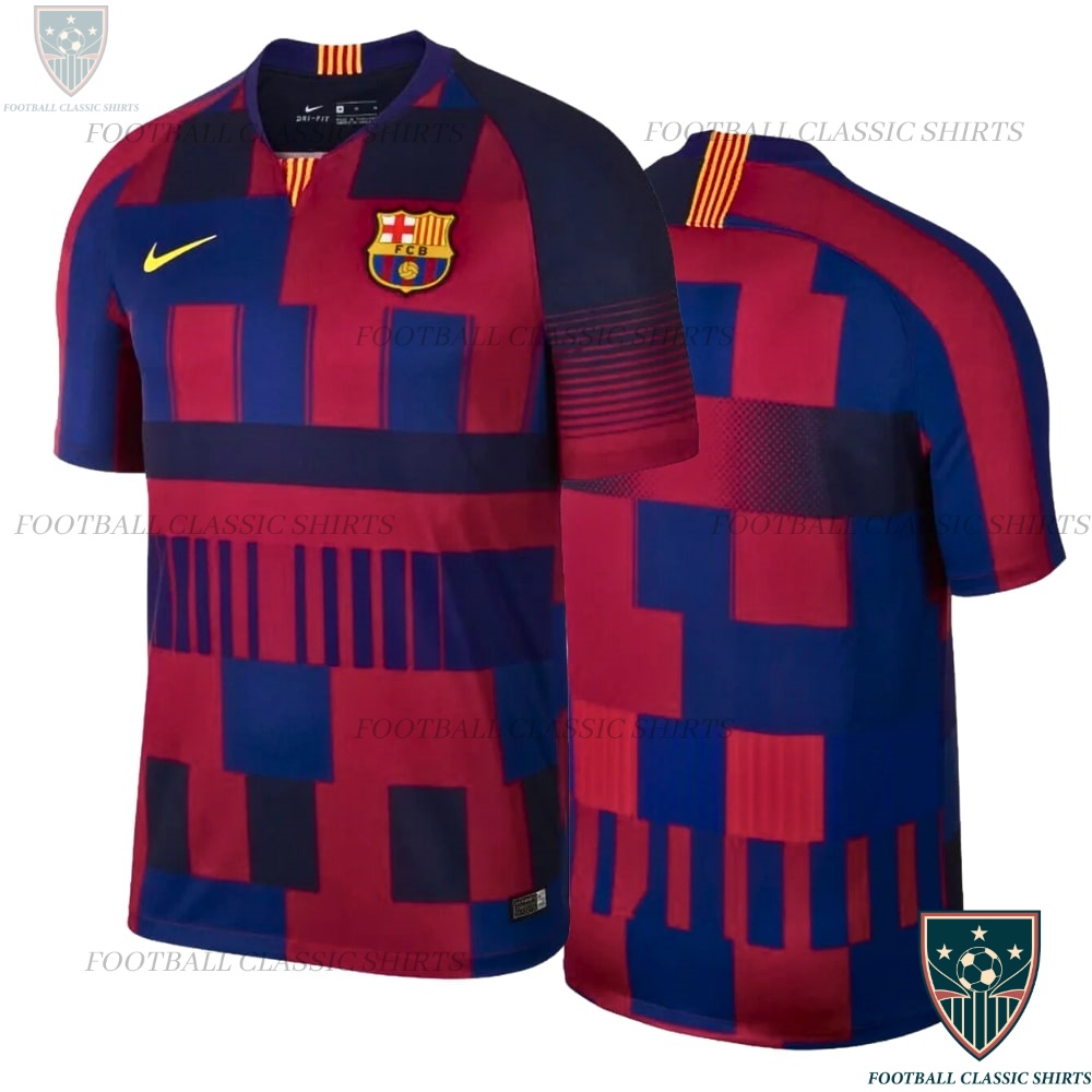 Barcelona Anniversary Football Classic Shirt