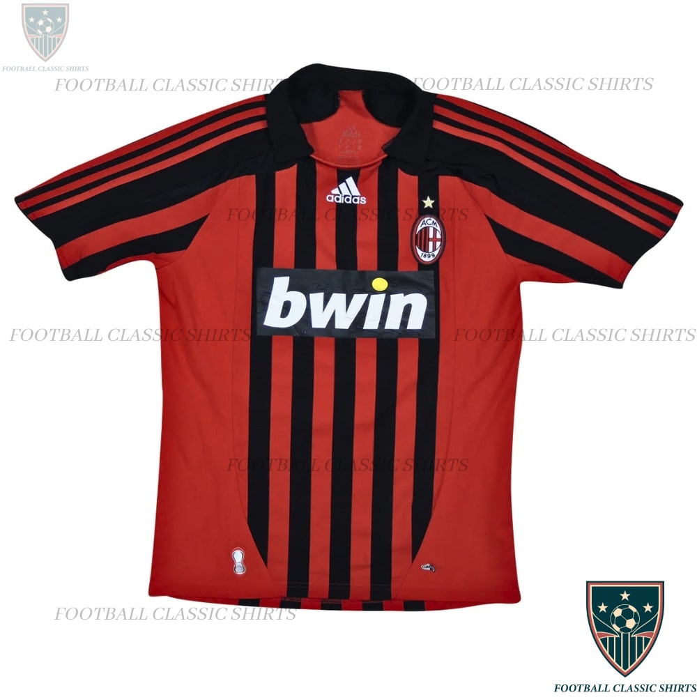 Retro AC Milan Home Football Classic Shirt 07/08