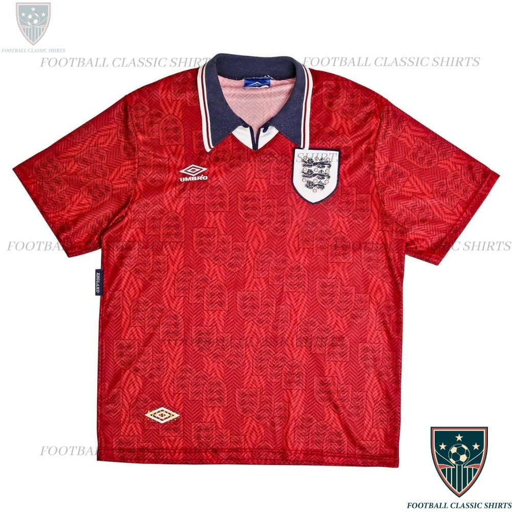 Retro England Away Football Classic Shirt 1994