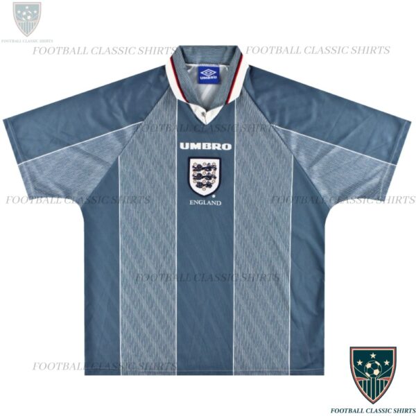 Retro England Away Football Classic Shirt 1996