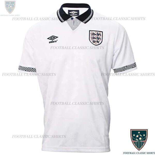 Retro England Home Football Classic Shirt 1990