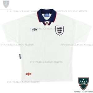 Retro England Home Football Classic Shirt 1994