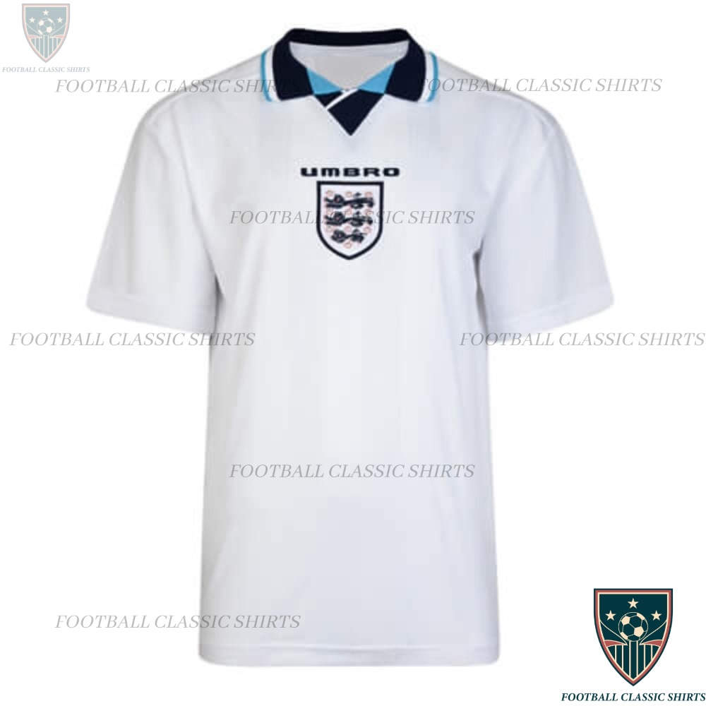 Retro England Home Football Classic Shirt 1996