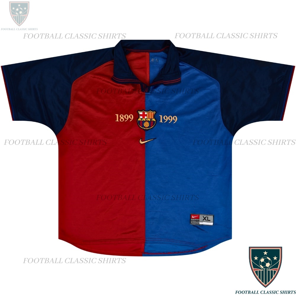 Retro Barcelona Centenary Home Football Classic Shirt