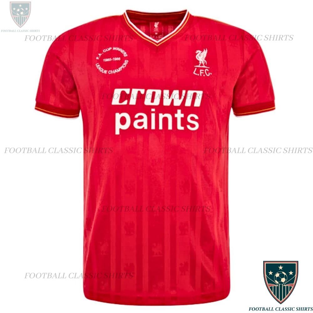 Retro Liverpool Home Football Classic Shirts 85/86