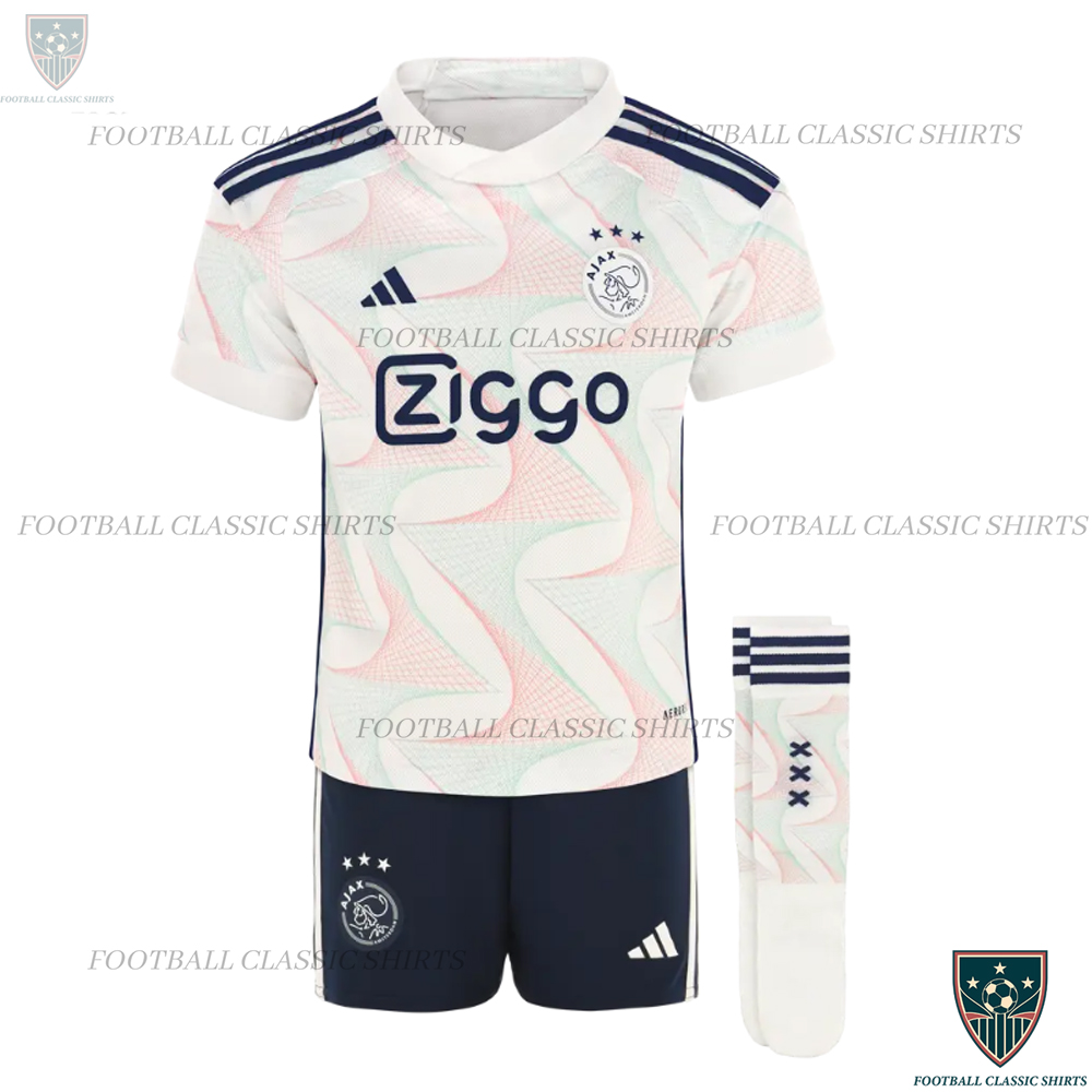 Ajax Away Kid Football Classic Kits 23/24