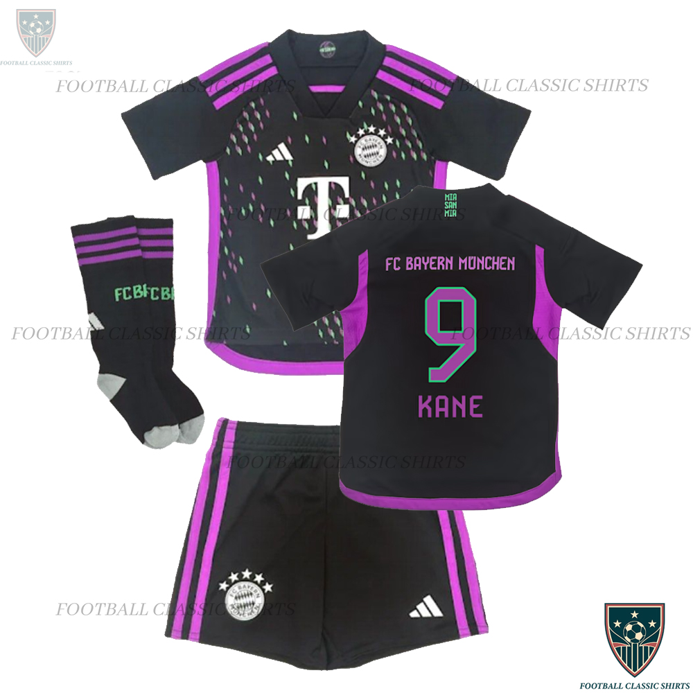 Bayern Munich Away Kids Classic Kit Kane 9