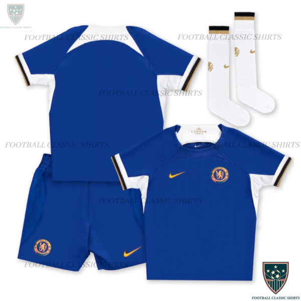Chelsea Home Kids Football Classic Kit