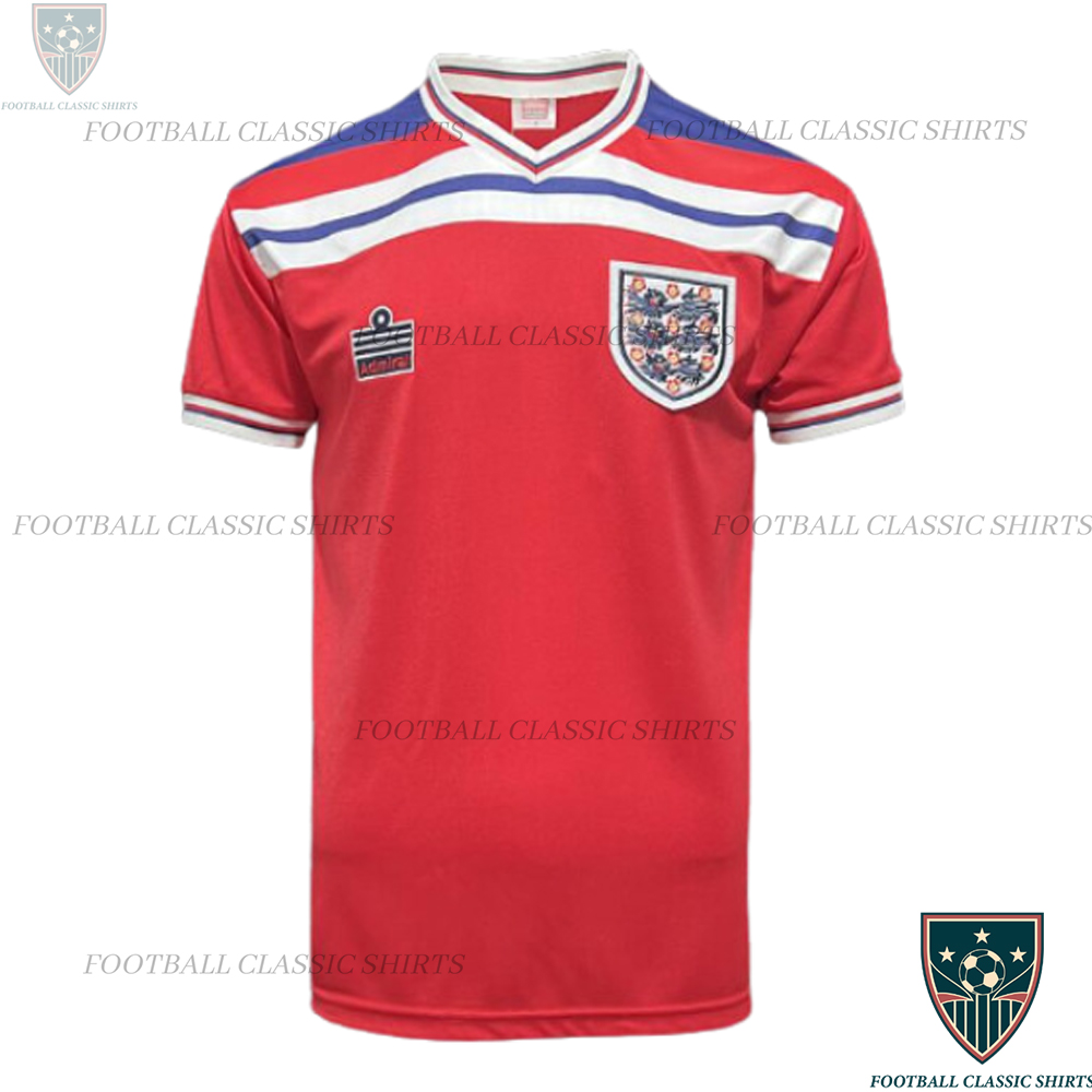 Retro England Away Football Classic Shirt 1982