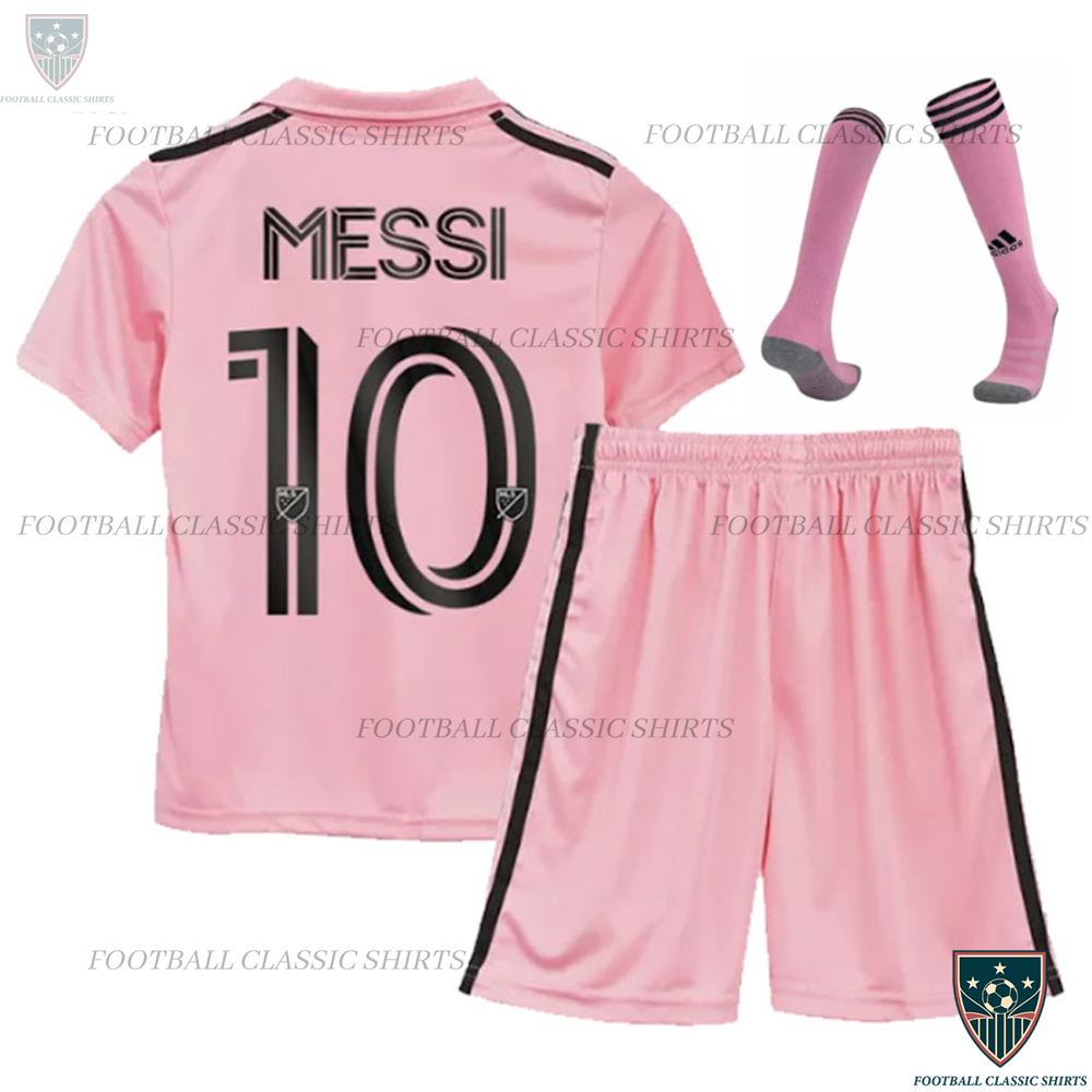 Inter Miami Home Kid Classic Kits 22/23 Messi 10