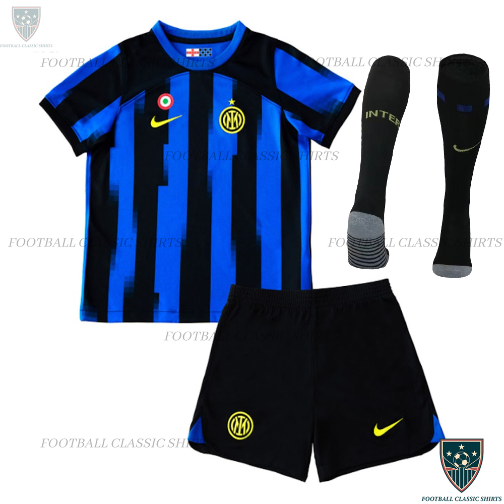 Inter Milan Home Kids Football Classic Kit