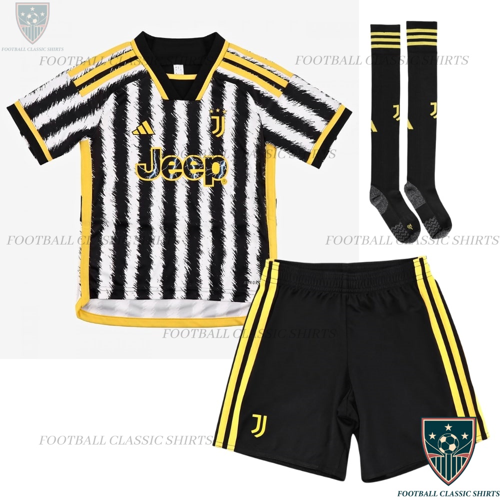 Juventus Home Kid Football Classic Kit