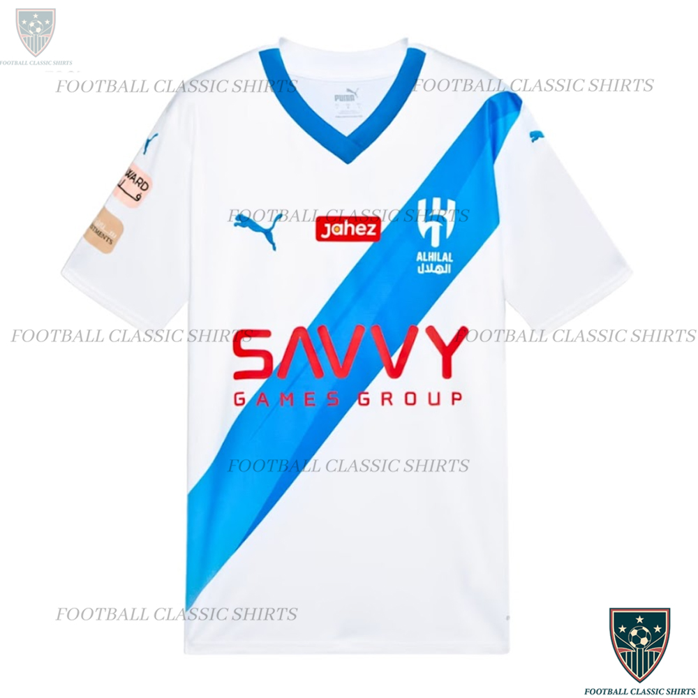 Al Hilal Away Football Classic Shirt
