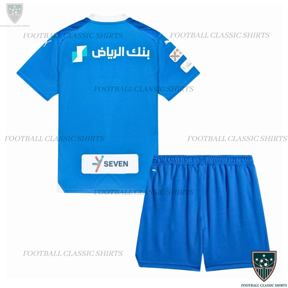 Al Hilal Home Kids Football Classic Kit
