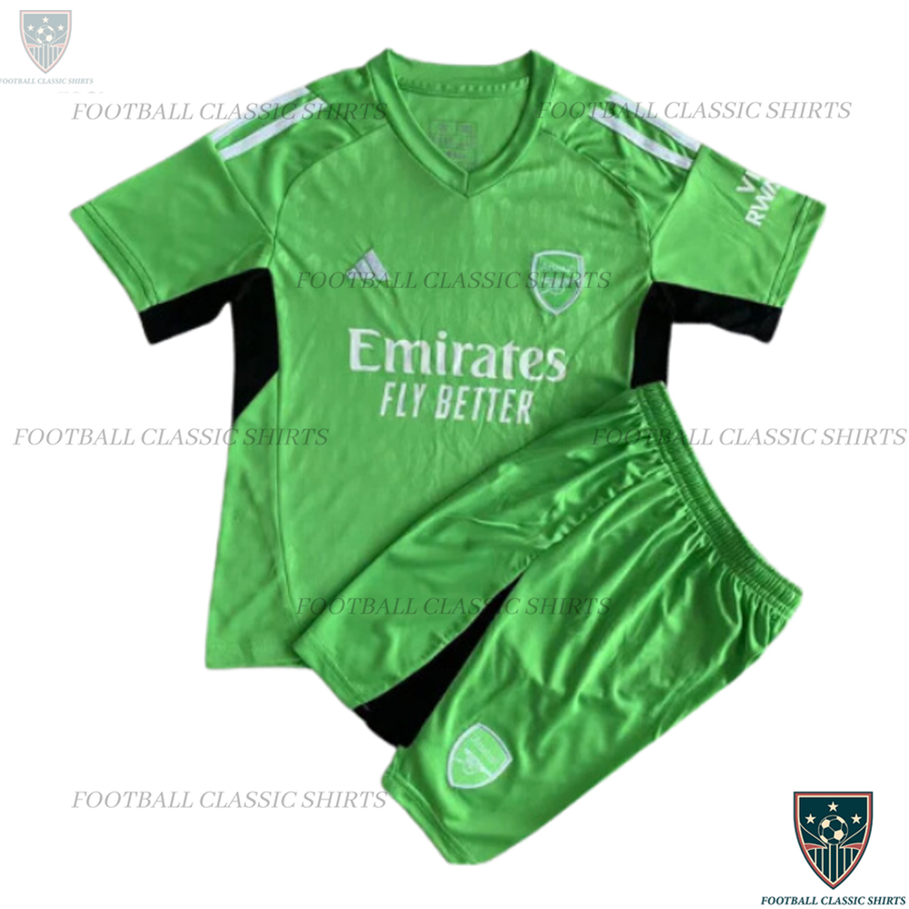 Arsenal Greeen Goalkeeper Kids Classic Kit
