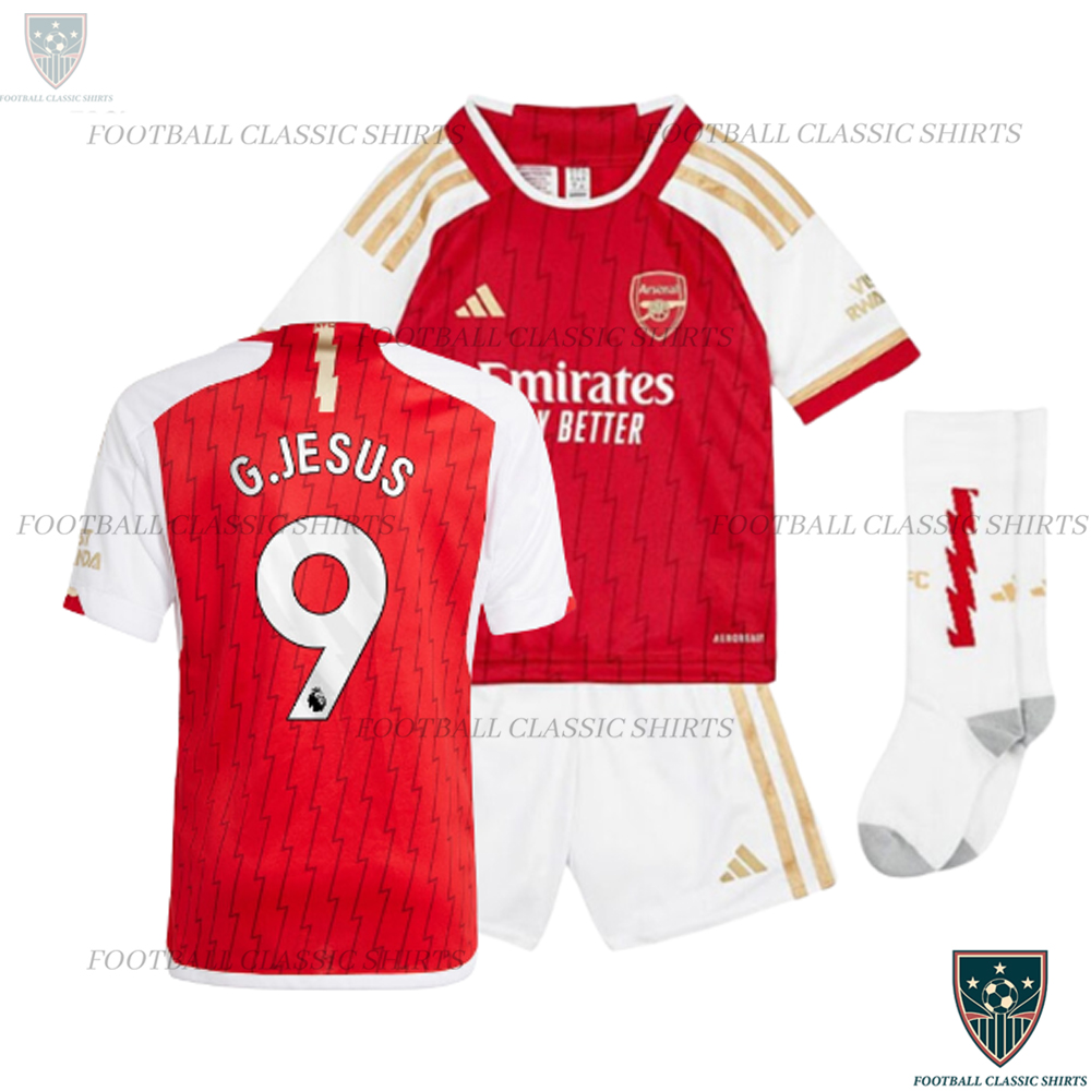 G.JESUS 9 Arsenal Home Kid Classic Kits