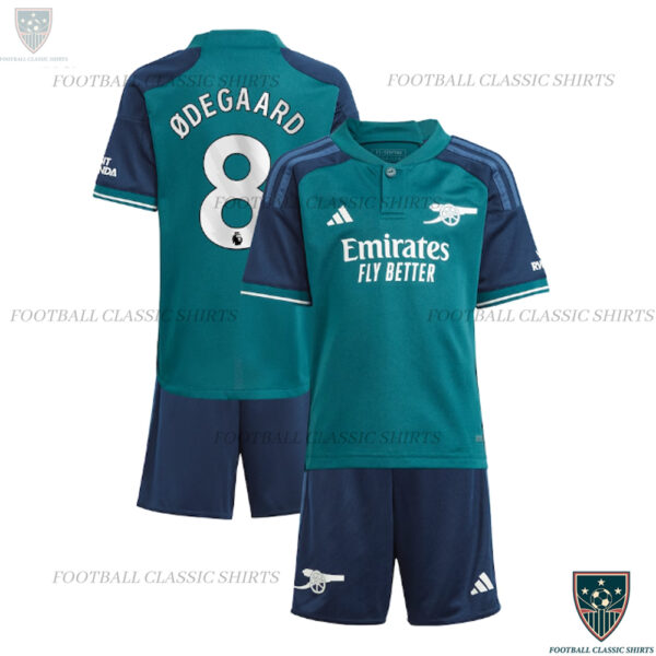 ØDEGAARD 8 Arsenal Third Kid Classic Kits