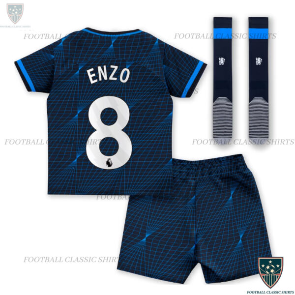 Chelsea Away Kid Classic Kits ENZO 8