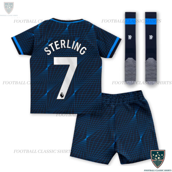 Chelsea Away Kid Classic Kits Sterling 7