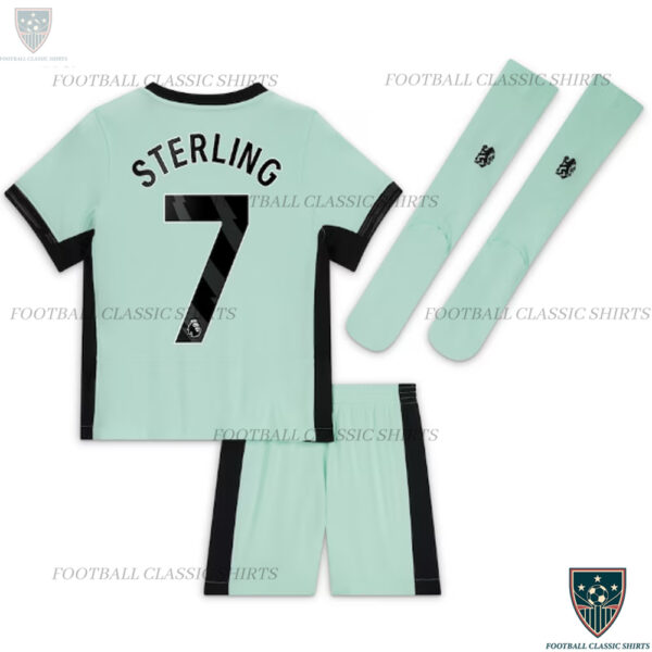 Chelsea Third Kid Classic Kits Sterling 7