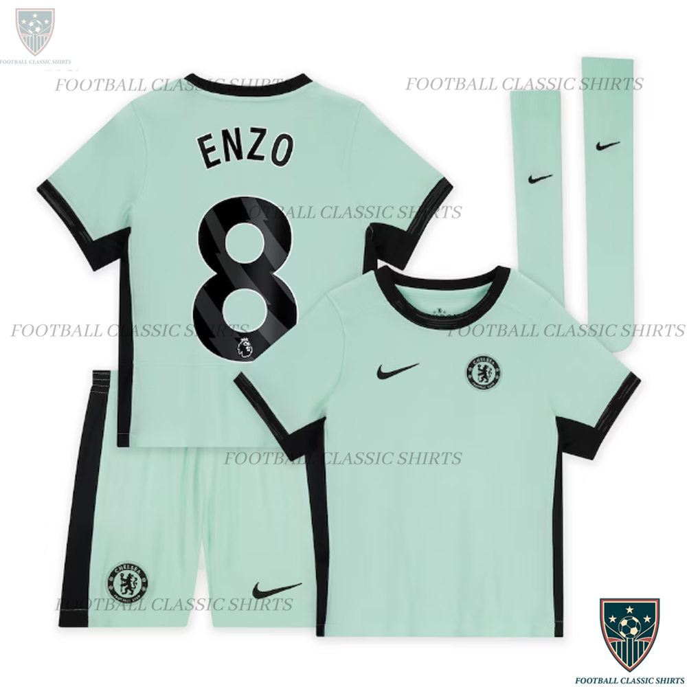 Chelsea Third Kid Classic Kits ENZO 8