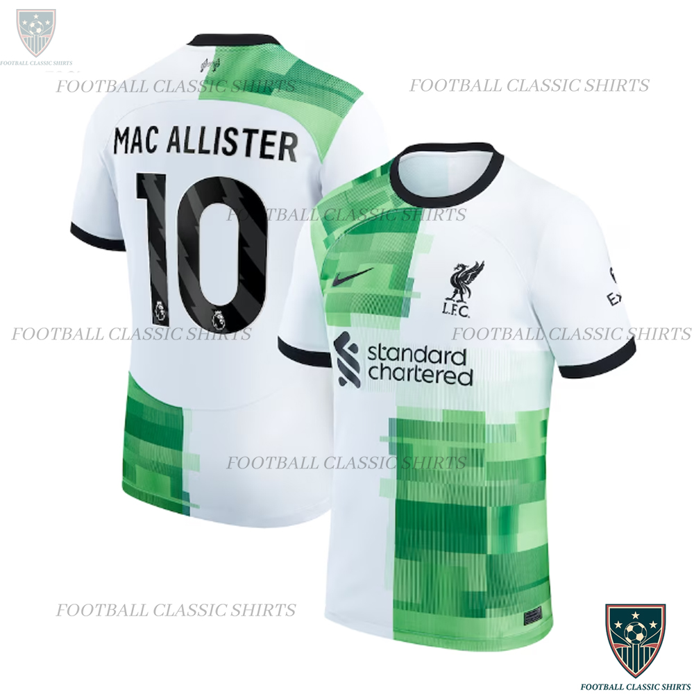Liverpool Away Classic Shirts MAC ALLISTER 10