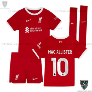 Liverpool Home Kid Classic Kits MAC ALLISTER 10