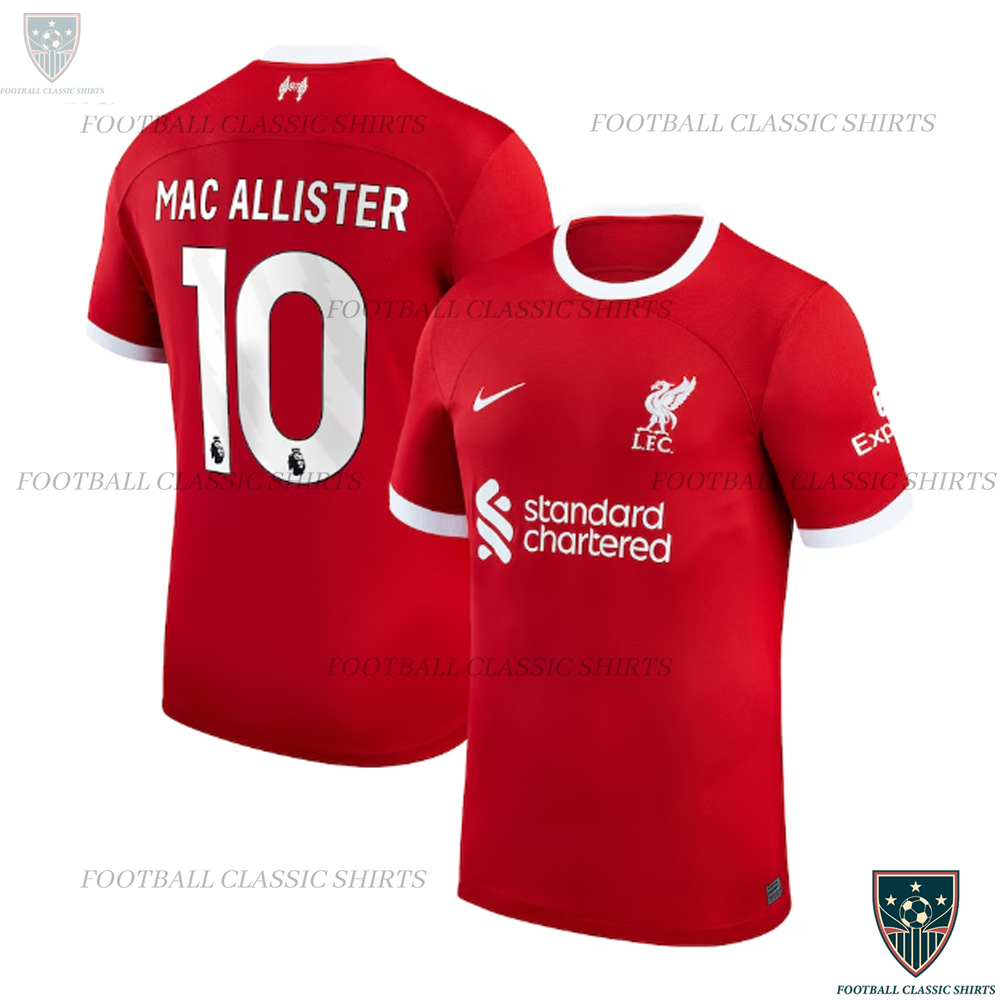 Liverpool Home Men Classic Shirts MAC ALLISTER 10