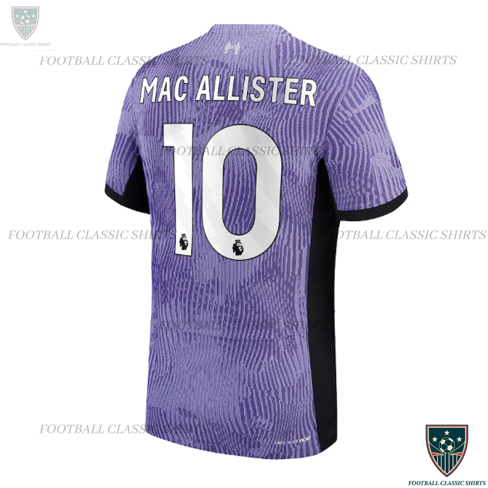Liverpool Third Classic Shirts MAC ALLISTER 10