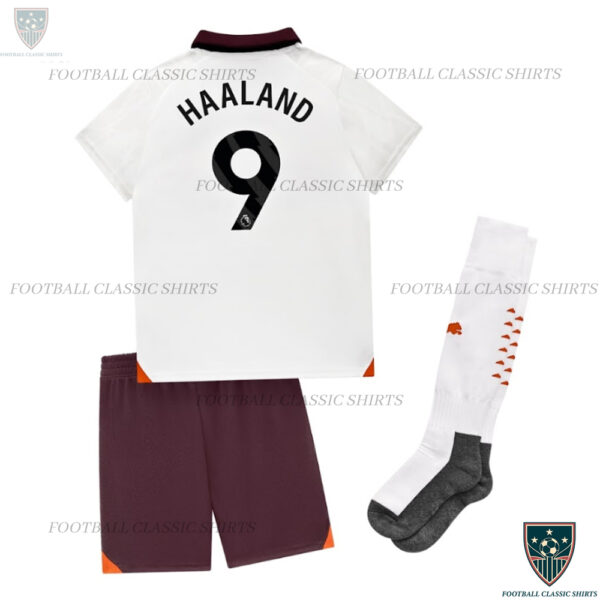 Man City Away Kid Classic Kits Haaland 9