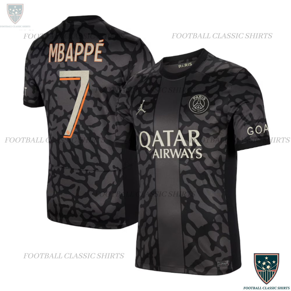 MBAPPÉ 7 PSG Third Classic Shirt 2023/24