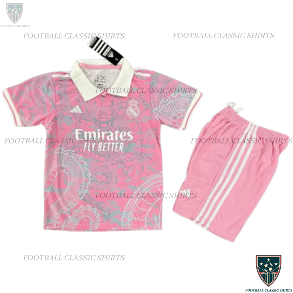 Real Madrid Pink Special Editon Kids Classic Kit
