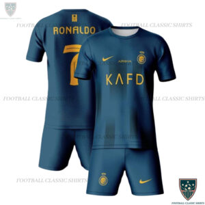 RONALDO 7 Al Nassr Away Kid Classic Kits