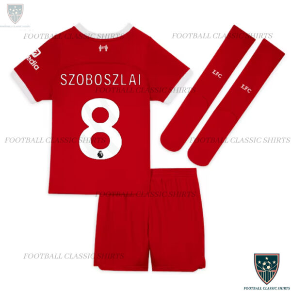 Liverpool Home Kid Classic Kits SZOBOSZLAI 8