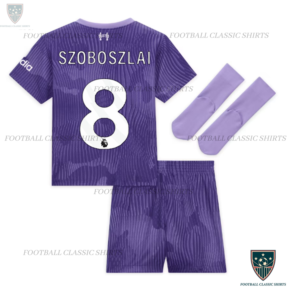 Liverpool Third Kid Classic Kits SZOBOSZLAI 8