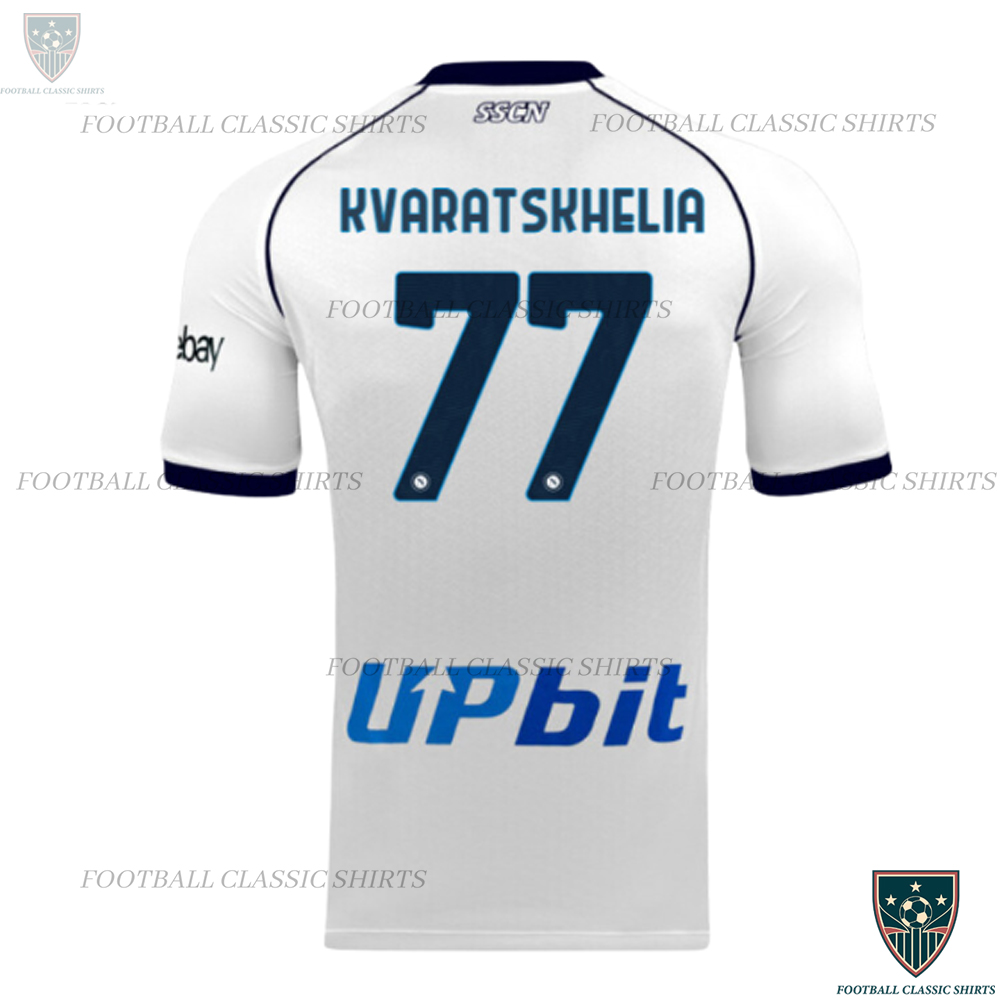 SSC Napoli Away Classic Shirt KVARATSKHELIA 77
