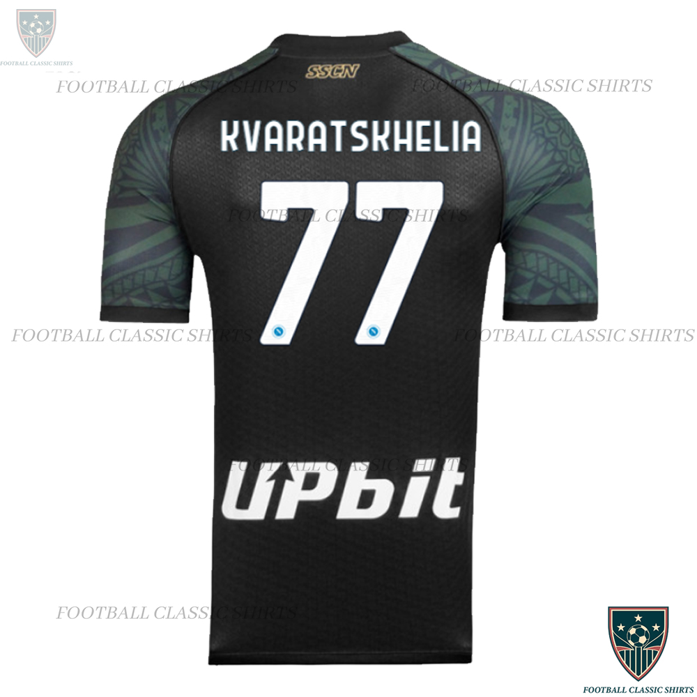 SSC Napoli Third Classic Shirt KVARATSKHELIA 77